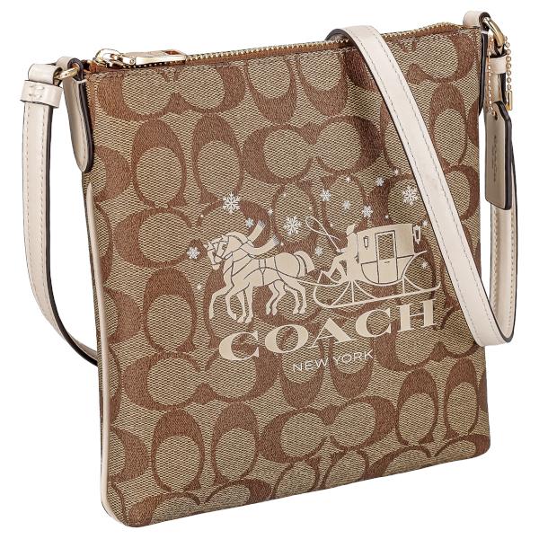 コーチ COACH ショルダーバッグ ワンショルダー 斜め掛け シグネチャー ファイルバッグ レディ...