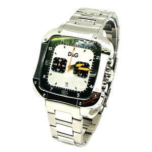 D&G ドルチェ＆ガッバーナ 腕時計 時計 LICENSED クロノグラフ メンズ DW0246 シルバー｜tutto-brand