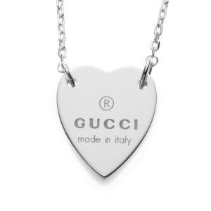 グッチ GUCCI ネックレス アクセサリー レディース ハートチャームペンダント 223512 J8400 8106 プレゼント｜tutto-brand