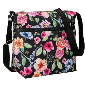 レスポートサック LeSportsac レスポ ショルダーバッグ レディース 7562 スモール クレオ クロスボディホーボ 7562 F655 MOONLIT GARDEN｜tutto-brand