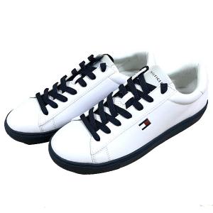 トミーヒルフィガー TOMMY HILFIGER スニーカーカジュアルシューズ 靴 ローカット メンズ ロゴ TMBRECON3 WHI02 ホワイト｜tutto-brand