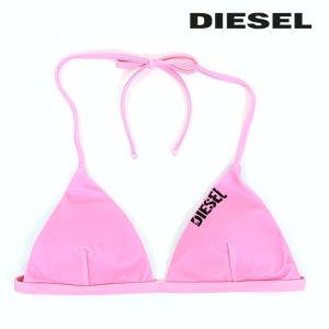 ディーゼル DIESEL ビキニトップ 単品 レディース ロゴプリント ホルターネック ビーチウエア スイムウエア レディース水着 三角ビキニ BFB-CALYSPO-SML｜tutto-tutto