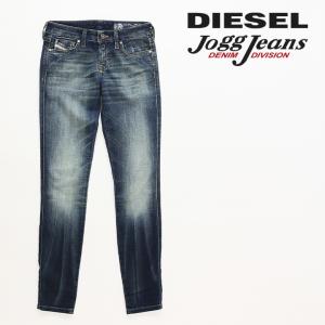 ディーゼル DIESEL ジョグジーンズ パンツ レディース ヴィンテージ加工 ストレッチ スウェットデニム GRACEY-NE｜tutto-tutto