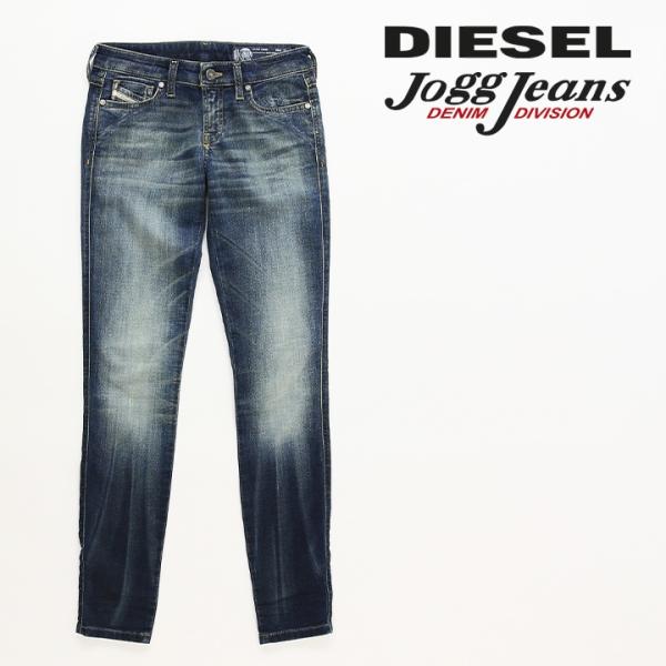 ディーゼル DIESEL ジョグジーンズ パンツ レディース ヴィンテージ加工 ストレッチ スウェッ...