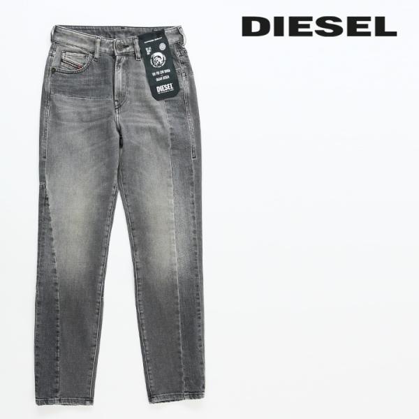 ディーゼル DIESEL ジーンズ デニム パンツ レディース ヴィンテージダメージ加工 切替 スト...