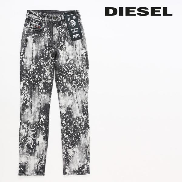 ディーゼル DIESEL ジーンズ デニム パンツ レディース スプラッシュブリーチ加工 切替 スト...