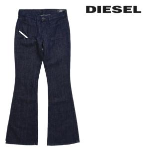 DIESELデニム ブーツカットフレアデニム ワイドパンツ diesel ディーゼルフレアデニムブーツカット着画あり
