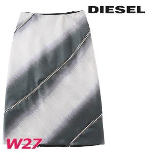 DIESEL ディーゼル 巻きミニスカート レディース アシンメトリー