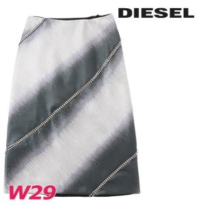 DIESEL ディーゼル 牛革 本革 ヴィンテージ加工 レザーミニスカート DIESEL ディーゼル レザーミニスカート レディース 牛革 本革
