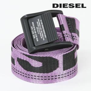 ディーゼル DIESEL スライドバックルベルト メンズ 無段階調整 ロゴ B-MASER