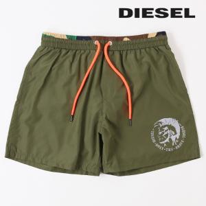 ディーゼル DIESEL 海パン ビーチウェア メンズ ウエスト迷彩切替 パッカブル メンズ水着 ショートトランクス サーフパンツ BMBX-WAVE 2.017｜買っCiao!トゥット トゥット