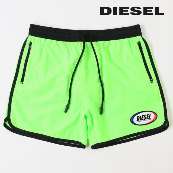 ディーゼル DIESEL 海パン ビーチウェア スイムウェア メンズ ラバーロゴパッチ メンズ水着 ...