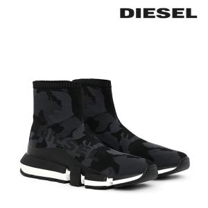 ディーゼル DIESEL ニットソックススニーカー 靴 メンズ カモフラージュ柄 迷彩柄 ハイカット H-PADOLA HIGH SOCK