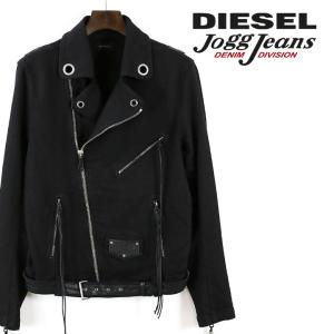 ディーゼル DIESEL ダブルライダースジャケット メンズ レザーパッチ