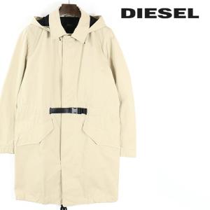 ディーゼル DIESEL ステンカラーコート メンズ フード付き
