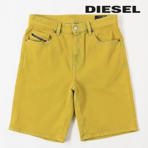 ディーゼル DIESEL ショートパンツ ハーフパンツ メンズ ヴィンテージウォッシュ加工 ストレッチ カラーデニム D-STRUKT-SHORT-SP｜tutto-tutto