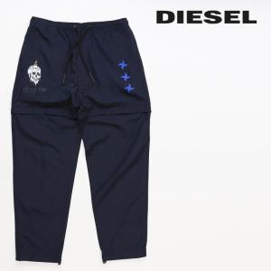 DIESEL（ディーゼル） スラックスパンツ メンズ 共布ベルト付き 裾