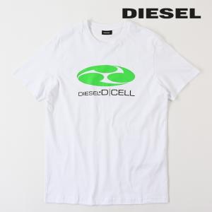 ディーゼル DIESEL 半袖Tシャツ カットソー メンズ プリント クルーネック T-DIEGOS-K40｜tutto-tutto