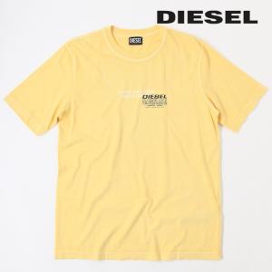 ディーゼル DIESEL 半袖Tシャツ カットソー メンズ バックプリント ラウンドネック コットン T-JUBINDY-B1｜tutto-tutto