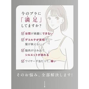 ブラジャー 大きいサイズ ワイヤー入り 特盛ブ...の詳細画像3