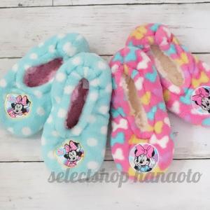 [DNF-022-zk] ディズニー ミニーマウス柄 キッズ用 ファー