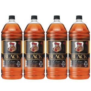 ウイスキー ブラックニッカ ４L ４本 送料無料  アサヒビール 業務用 ４本入り １ケース 北海道・沖縄は送料として＋2,500円 包装不可｜つつい蔵