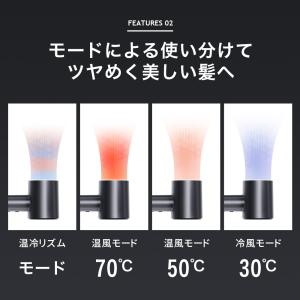 ドライヤー ヘアドライヤー 大風量 6億マイナ...の詳細画像5