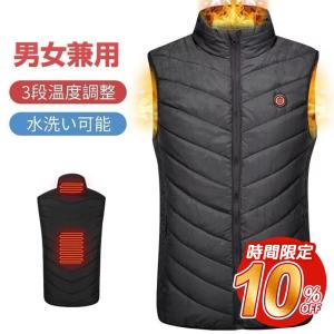 「在庫一掃」電熱ベスト ヒーターベスト バッテリー給電