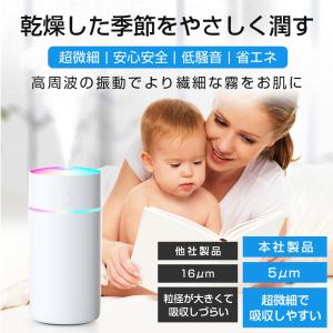 加湿器 卓上 超音波 七色LED 次亜塩素酸水...の詳細画像4