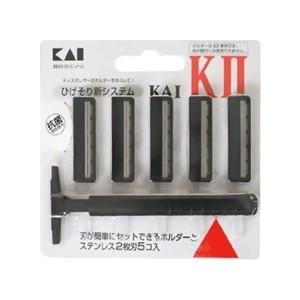 貝印 カミソリ KAI-KＩＩ 5個入　クリックポスト対応