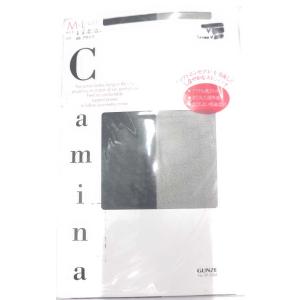 グンゼ Camina パンティストッキング M-L ブラック SP-32M クリックポスト対応品