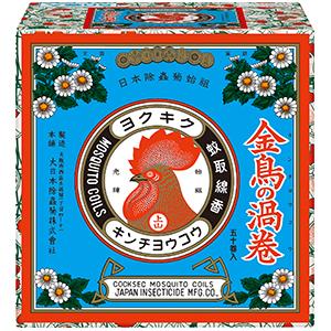 天然除虫菊 金鳥の渦巻 ミニサイズ 20巻 : 通販 多摩SHOP - 通販