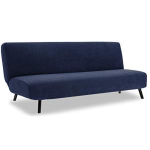 TIANSHU ソファーカバー 3人掛け 肘なし 無地 縦横弾力 ストレッチ フィットタイプ 肘付き 滑り止め 柔らかい 伸