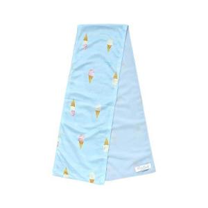 センバドー フレスコ冷感マフラー アイス 15×100cm