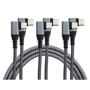 prendre  USB Type-C ケーブル 選べる組み合わせ 1m 2m 3m USB-C PD 対応 MAX 3A 両側 L字型 急速充電 データ転