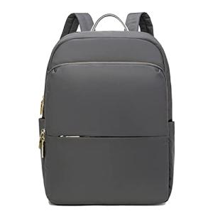 beile リュック レディース バックパック 防水 カバー ビジネス 撥水 14インチ PC パソコン 収納 大容量 軽量 A4 通勤 通学 旅行 グレー