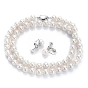 アコヤ本真珠ネックレス p2560n 6.0〜6.5mm パールネックレス