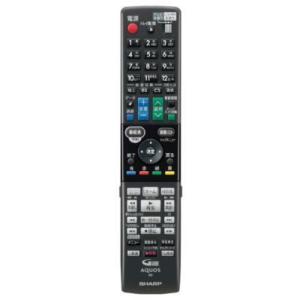 シャープ[SHARP]シャープブルーレイディスクレコーダー用リモコン（004 638 0277） SHARP 0046380281 0046380277 シャープ ブルーレイディスク