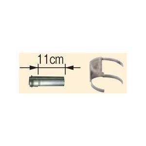 コロナ部品：直管ジョイントF-24R/0380029 FF式石油暖房機用