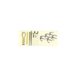 コロナ部品：1.5m延長給排気管セットF-11R(B)/0382772 FF式石油暖房機用