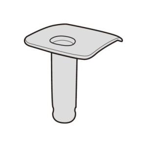 シャープ部品：蒸気口カバー＜本体色ブラック系＞/3623320012ホットクック用〔メール便対応可〕