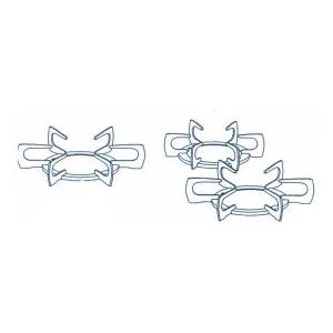 パロマ部品：滑り低減ゴトクセット(左右奥3個セット)/387052500ガスコンロ用