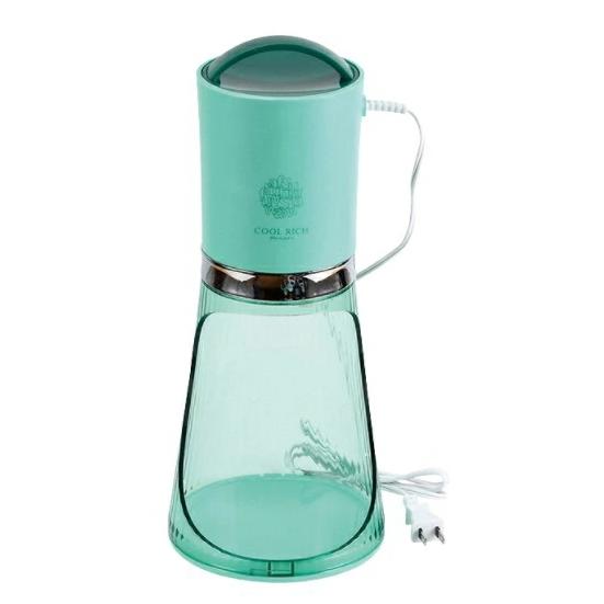 パール金属：クールリッチ ツーウェイ電気アイスシェーバー(ミントグリーン)/D-6627