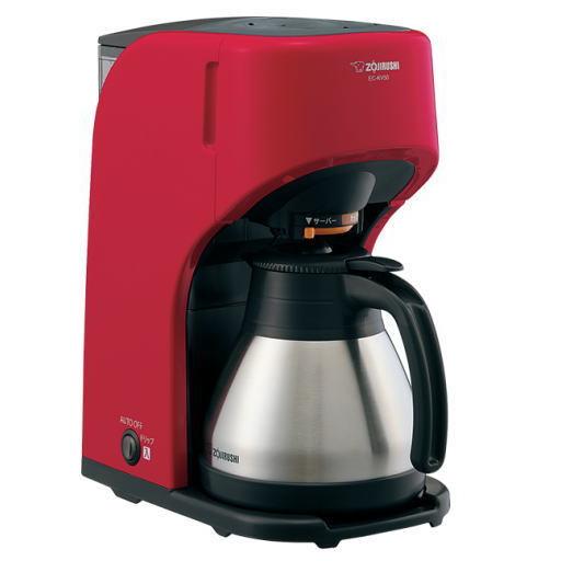象印：コーヒーメーカー珈琲通（ステンレスサーバー）（レッド）/EC-KV50-RA