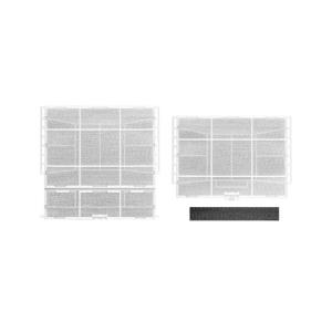 三菱電機部品：ワイド空清フィルター+活性炭フィルター/MAC-203FTエアコン用〔160g-43〕...