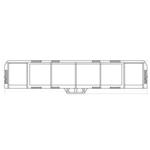 三菱電機部品：アレル・除菌フィルター(小)/MAC-504FTエアコン用〔40g-1〕〔メール便対応...