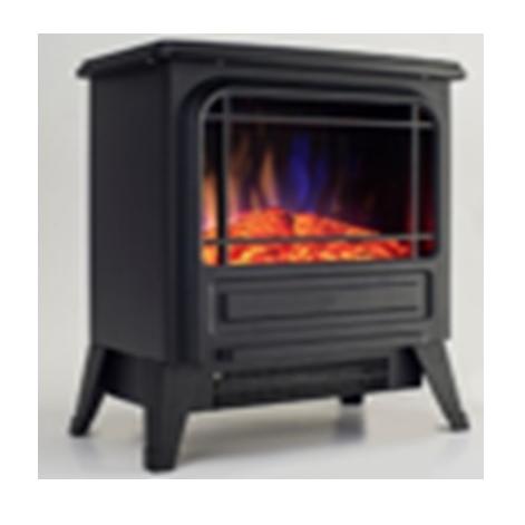 SKJ：暖炉型ヒーター　1000W(ブラック)/SKJ-RK100DH-B