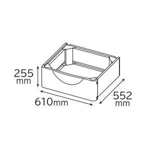 日立部品：置台/TR-BD2ドラム式洗濯乾燥機用