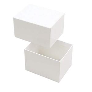 ボックス 白 小さいボックス 貼り箱No.04 98×74×70 60個セットボックス 箱 化粧箱 紙箱 贈答用 収納ボックス｜tvilbidvirk3