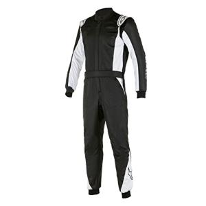 バイク用レーシングスーツ BK/SV 50 モータースポーツ用レーシングスーツ alpinestars(アルパインスターズ) 4輪用レーシングスーツ ATOM SUIT 3352722-119-50｜tvilbidvirk3